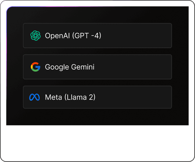 Powered by the Best AI Models